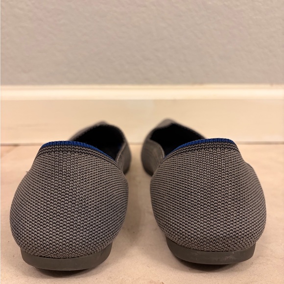 ROTHYS The Point Womens Cloud Grey Birdseye Flats Comfort Washable Sz W9.5 - Picture 6 of 8